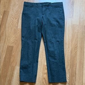 Banana Republic Charcoal Cropped Pants